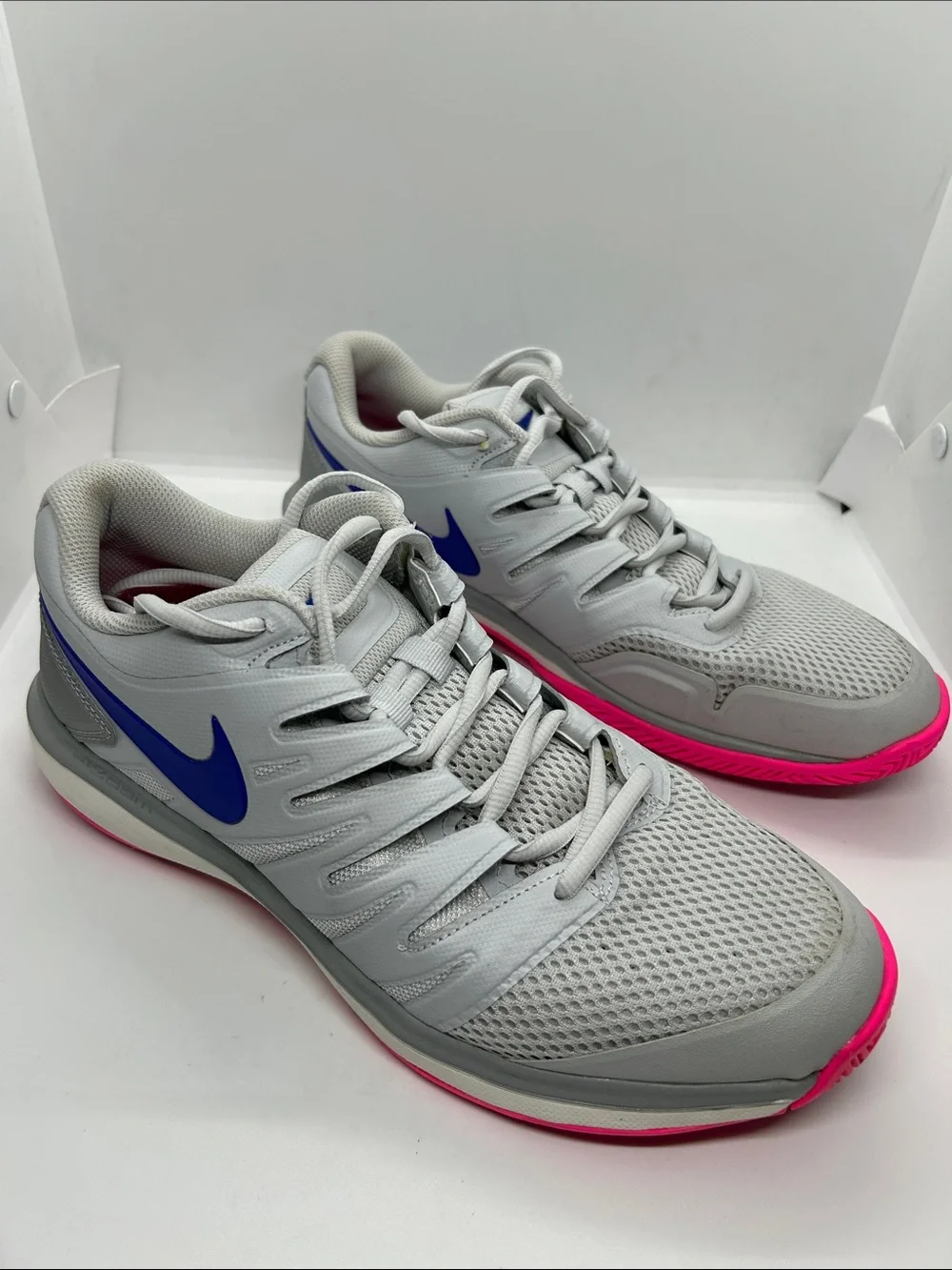 Nike Womens Air Zoom Prestige HC AA8024-004 Gray Running Shoes Sneakers Size 11